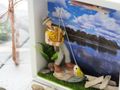 Geldgeschenk Verpackung Angler Quadrat Hobby Fischen Gutschein Angelzubehör Geschenkidee Geburtstag  3