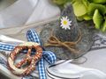 Mini Filzhut Oktoberfest Grau - Ergänzung für Ihre Tischdeko, als Give-away, Platzkarte, Gastgeschenk oder zum Basteln von DIY-Projekten 2