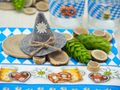 10 graue Mini-Filzhüte mit Naturkordel & Enziandruck – Oktoberfest-Deko für Tische, DIY, Hochzeiten & bayrische Partys 3