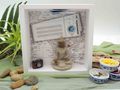 Geschenk Verpackung Box Thailand mit Buddha personalisiertes Boarding Pass Gutschein 3