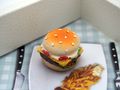 Geldgeschenk Verpackung Hamburger Essen Gutschein Geschenkgutschein Restaurant Gutschein Dinner-Geschenk 7