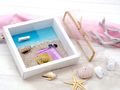 Geldgeschenk Verpackung Geschenk Reise Urlaub Mädchen Frau Strandurlaub Geburtstag  3