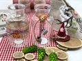 Vichy Karo Band zum basteln und dekorieren zur Geburtstag, Oktoberfest, Grillparty, Ostern, Sommerfest oder Barbecue  4