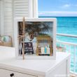 Geldgeschenk Strandurlaub Reiße – Geschenkbox mit Sand & Mini Strandbar – Handgefertigt von ZauberDeko 2