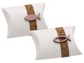 2 Gastgeschenke Schachtel Kork Fisch Holz Rosa Basteln Kartonage Tischdeko Kommunion Konfirmation  1