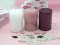 Tischdeko Kommunion Konfirmation Rosa Mauve Beere Fisch Deko SET 20 Personen 3
