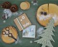 Geldgeschenk Verpackung Weihnachten Hirsch Natur Weihnachtsgeschenk Gutschein 3