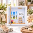 Geldgeschenk Hausbau, Renovierung & Einzug – Geschenkbox mit Mini-Leiter & Farbeimern 6