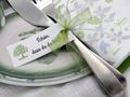 25 Kärtchen Anhänger Gastgeschenke Kommunion Konfirmation Mandeln Basteln Baum des Lebens und Schön, dass du da bist  4