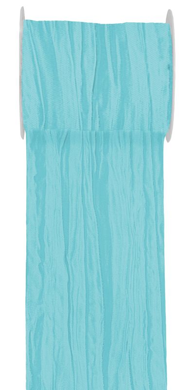 15m Fripe Taft 100mm Tischläufer Pastell Türkis Altrosa Grün Blau Tischdeko Hochzeit Taufe Kommunion Konfirmation
