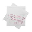 Servietten Fisch Pink Kaffeeserviette Tischdeko Kommunion Konfirmation 20 Stück 1