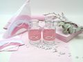 Tischdeko Kommunion Konfirmation Deko Mädchen Rosa Weiß Fisch SET 20 Personen 5