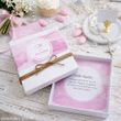 Geldgeschenk Box Kommunion Rosa – personalisierte Geldgeschenk Verpackung – Geschenkbox Erstkommunion 3