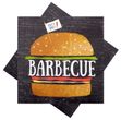 Servietten Hamburger Barbecue Grill  Tischdeko Party Terrasse 20 Stück 1