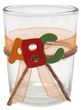 2x Teelichtglas Schulanfang Einschulung Tischdeko ABC Party Kinder Bunt 3
