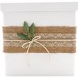 Geschenkbox Hochzeit Boho, Briefbox Vintage, Kartenbox Natur - handgefertigt von ZauberDeko 2