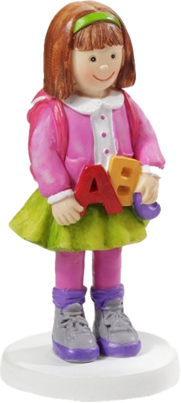 Schulanfang Tortendeko Einschulung Mädchen Junge Schulkind Deko Figur Basteln