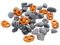 Tischdeko Oktoberfest Streudeko Brezel Steine Grau Deko Party Natur Landhaus 880g 5