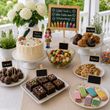 Mini Kreidetafel als Tischdeko bei Einschulung, Hochzeit, Geburtstag oder Party 2