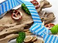 Raute Karoband Oktoberfest Deko Tischdeko Blau-Weiss Bayrisch Hochzeit Party Bierzelt Basteln  4