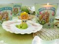 Deko Figur Meerjungfrau Tischdeko Kindergeburtstag Nymphe Grün 3 Stück Party 5