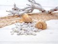 Netz Band Fischernetz Natur Beige Tischdeko Basteln Maritim Sommer Party 1m 2