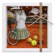 Geldgeschenk Tennis Frau personalisiert MIT NAMEN Verpackung Sport 1