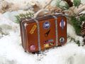  Für echte Weltenbummler - dieser detaillierte Reisekoffer aus Glas ist ein nettes Weihnachtsgeschenk 3