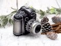 Kamera Fotoapparat Glas Christbaumschmuck Geschenk Fotograf Hobby Weihnachten 2