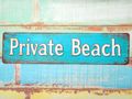 Maritimes  Blechschild Deko Schild für Pool, Garten, Balkon oder Bad im Beachhouse-Sti 3