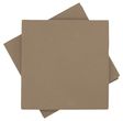 Servietten Tischdeko Taupe Kommunion Konfirmation Sommer Party 40x40 cm 20 Stück 1