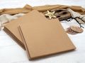 Kraft Servietten Natur Umweltfreundlich Braun Geburtstag Hochzeit Vintage und Boho Stil  2