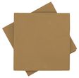 Servietten Tischdeko Natur Braun Hochzeit Kommunion Konfirmation Party 40x40 cm 20 Stück 1