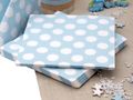 Tischdeko Taufe Baby Hellblau Blau Junge Party Deko SET Babyparty 20 Personen 6