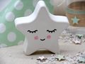 Deko Figur Aufsteller Tischaufsteller Stern Tischdeko Taufe Baby Kinderzimmer Babyzimmer 3