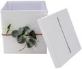 Briefbox Kartenbox Hochzeit Eukalyptus Kommunion Konfirmation Geburtstag Greenery Vintage Spitze 3