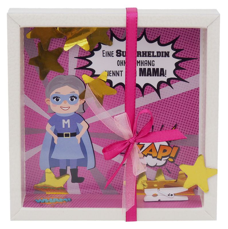 Geldgeschenk Verpackung Mama Superheld Muttertag Geschenk Geburtstag