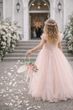 Streukörbchen Hochzeit Blumenkörbchen in Rosa - handgefertigt von ZauberDeko 2