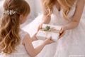 Geldgeschenk Hochzeit Personalisiert mit  NAMEN & DATUM Geschenk in Weiß mit Eukalyptus  3