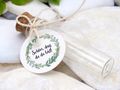 Gastgeschenk Geschenk Glasröhrchen mit Korken für Hochzeit Taufe Kommunion Konfirmation Geburtstag  2