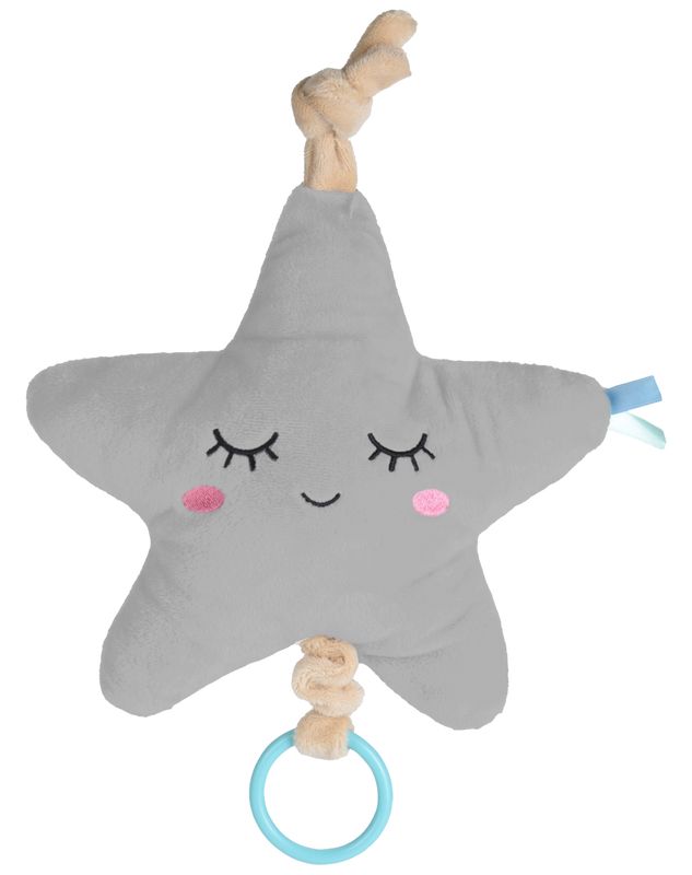 Spieluhr Einschlafhilfe Baby Babyerstausstattung Plüsch Stern Mond Wolke Spielzeug Kleinkind Geschenk Geburt 