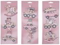 Weihnachtsbaumschmuck Geschenkanhänger Weihnachtsdeko Holz Rosa Anhänger Weihnachten Geschenke 1