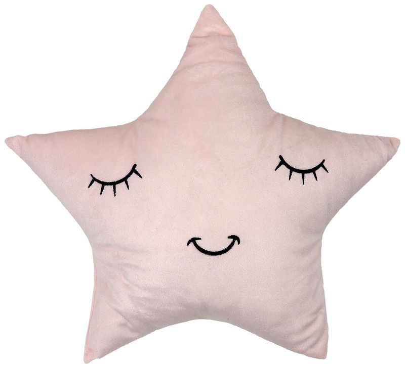 Kissen Plüsch Wolke Mond Stern Kuschelkissen Kinderkissen Dekokissen Deko Baby Taufe Kinderzimmer