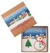 Geldgeschenk Verpackung Weihnachten Auto XMAS Zaun Geschenk Gutschein Weihnachtsgeschenk Geschenkidee 1