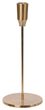 Kerzenleuchter Kerzenständer Kerzenhalter Leuchter Gold Alu 25 cm Einarmiger Kerzenhalter Deko Weihnachten 1