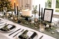 Deko Spitzkerzen Schwarz - Tischdeko Weihnachten, Hochzeit, Geburtstag, Advent 3