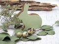 Hase Holz Gelb Grün Dekofigur Ostern Frühling Groß Deko Mangoholz 5