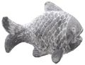 Fisch Grau Hellgrau Zement Beton Stein Stehend Tischdeko Maritim Deko 1