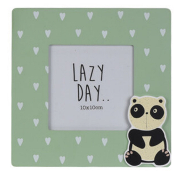 Bilderrahmen Bilder Dekorahmen Wandbild Hund Panda Zebra Elefant Kinderzimmer Deko