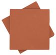 Servietten Tischdeko Rost Orange Terracotta Kommunion Konfirmation Hochzeit Party 40x40 cm 20 Stück 1